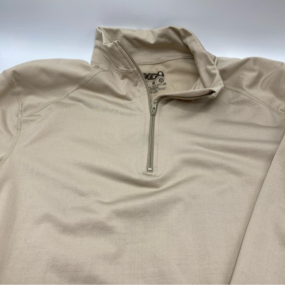 XGO Technical Apparel Acclimate Dry Long Sleeve 1/4 Zip Shirt Mens Med USA EUC - Picture 2 of 6